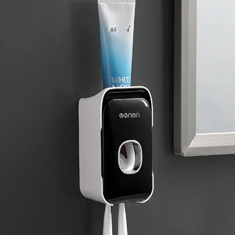 Porte Brosse à Dent Mural - CleanClick™ - Noir